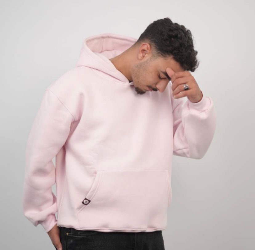 Essential Oversized Hoodie – Black